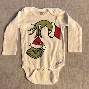 Gerber Grinch Bodysuit - Cream and Green